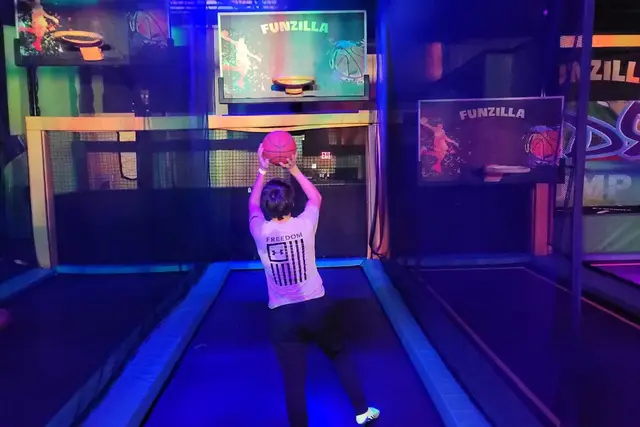 Dunk Lanes at Funzilla