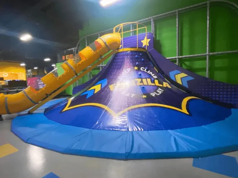 Volcano Slide at Funzilla